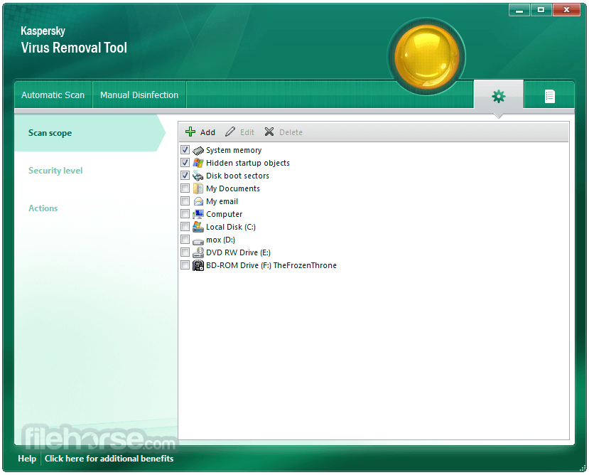 kaspersky removal tool download free